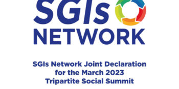 HOSPEEM signs SGIs Network Joint Declaration for the Tripartite Social Summit of 22 March 2023